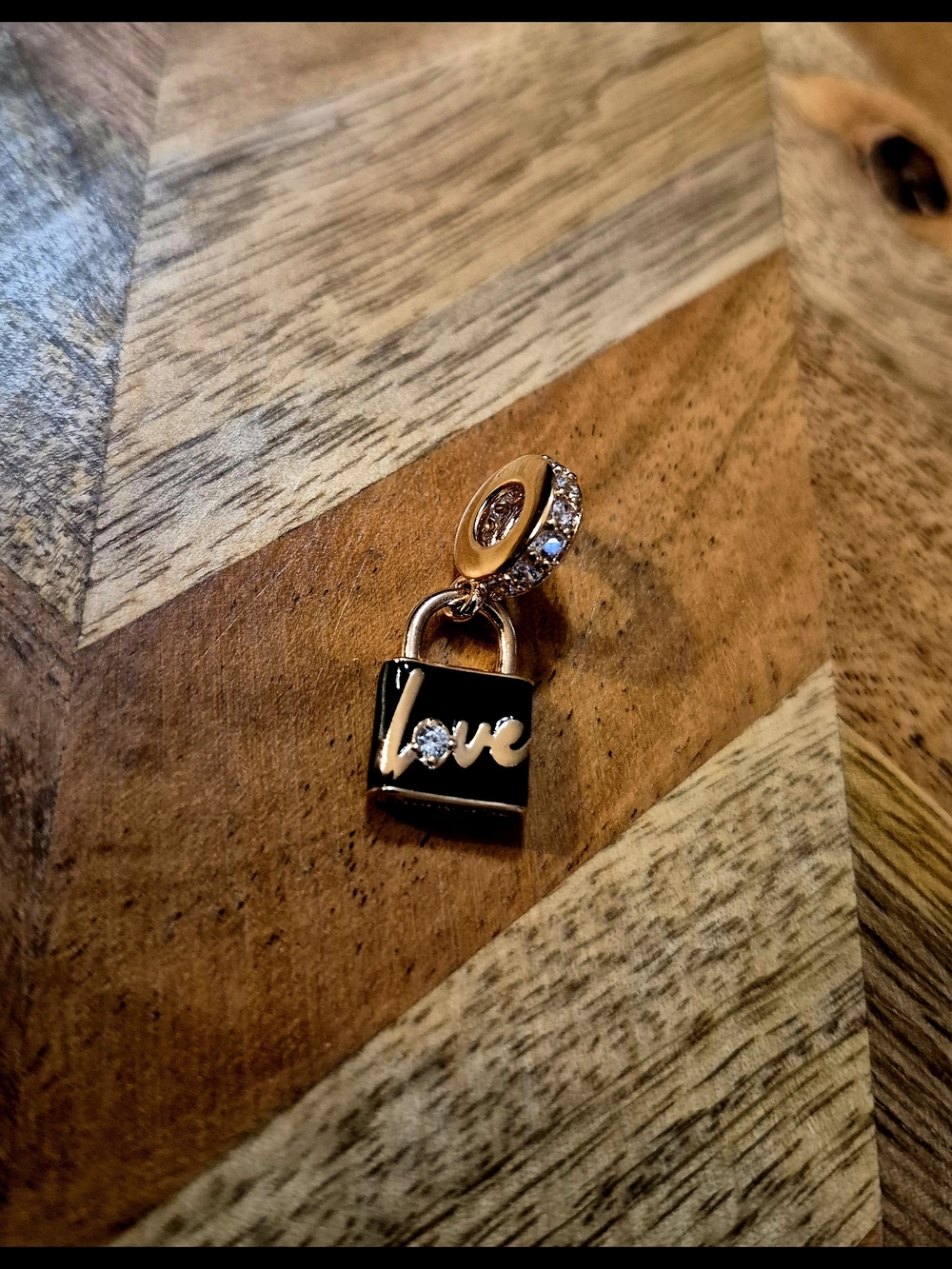 The Pandora Love Padlock Dangle Charm